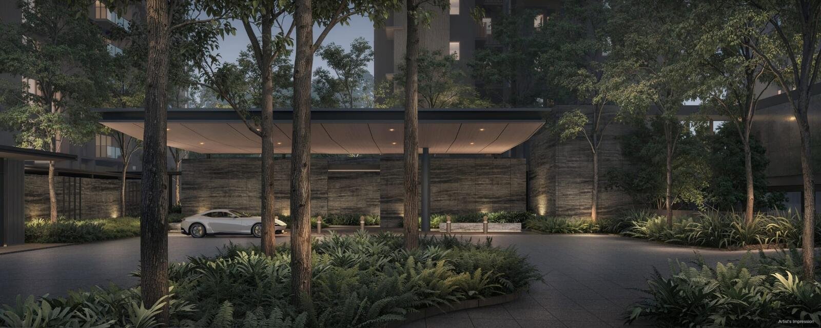 Newton Residences — Arrival Drop-Off